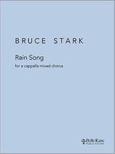 Rain Song SATB choral sheet music cover